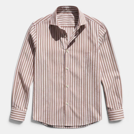 Herren Gestreiftes Klassisches Hemd – Jennoir