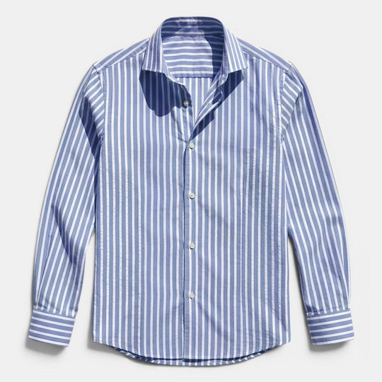Herren Gestreiftes Klassisches Hemd – Jennoir