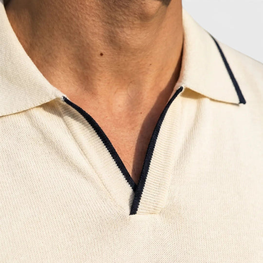Herren Ärmelloses Polo-Shirt – Jennoir