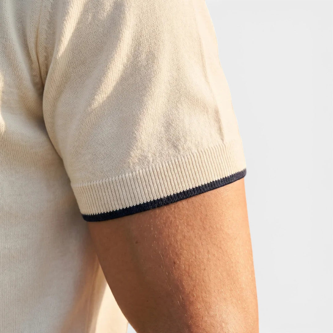 Herren Ärmelloses Polo-Shirt – Jennoir