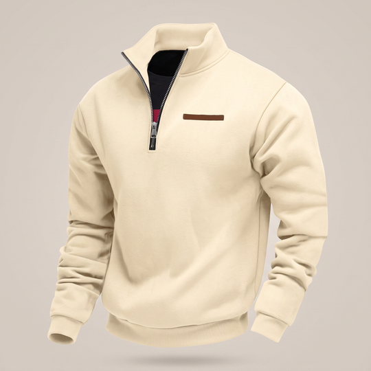 Fleece Sweatshirt Herren Weich Gefüttert Alltagstauglich