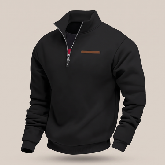 Fleece Sweatshirt Herren Weich Gefüttert Alltagstauglich
