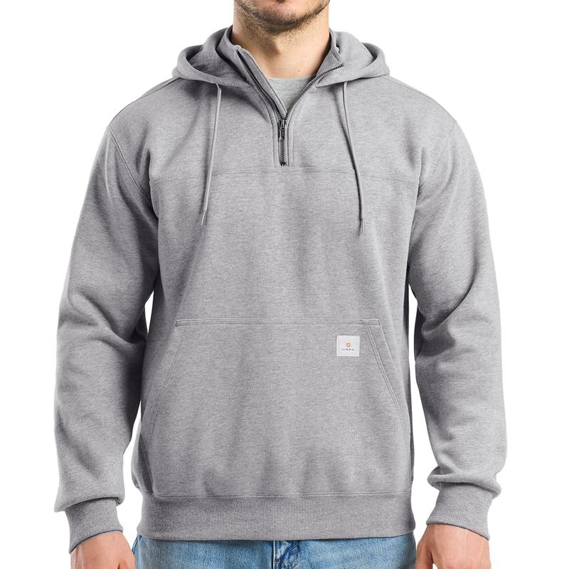 Wasserabweisender Halbzip Hoodie Herren Work Kapuze
