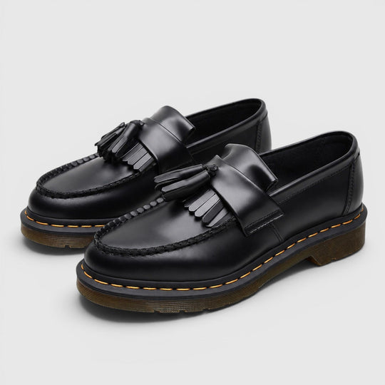 British Style Leder Loafer Herren Atmungsaktiv Slip-On