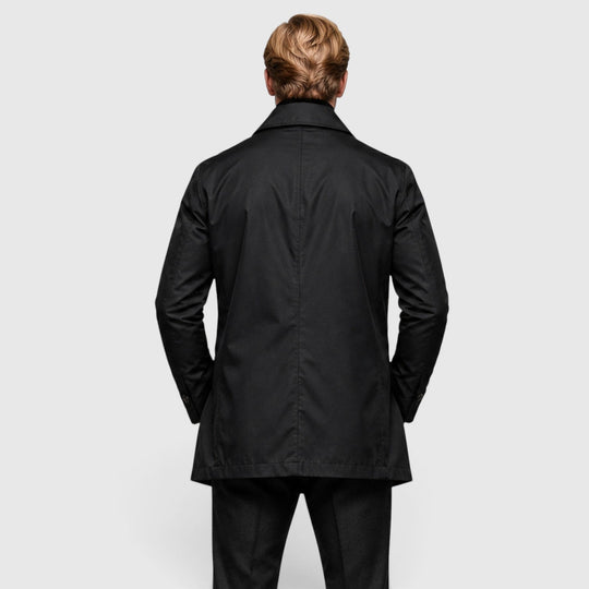 Klassischer Trenchcoat Herren Premium Mantel Elegant