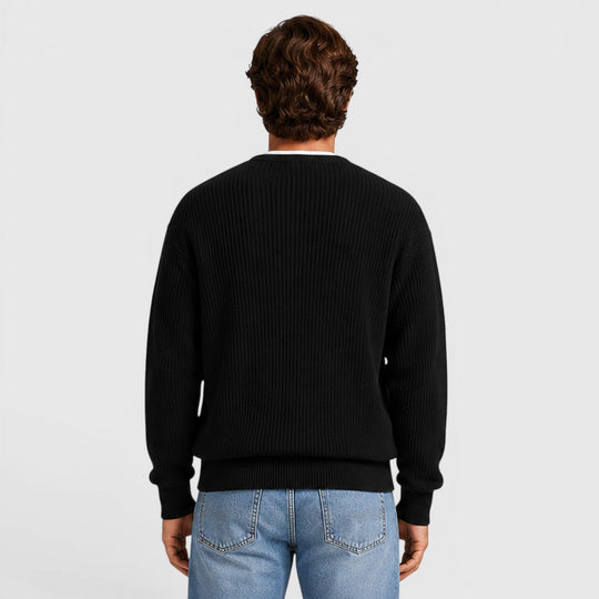 Zip Strick Cardigan Herren Strickjacke Smart Casual