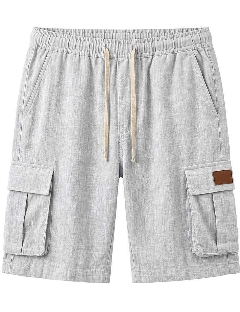 Leichte Leinen Sommershorts Herren Strand Baumwolle