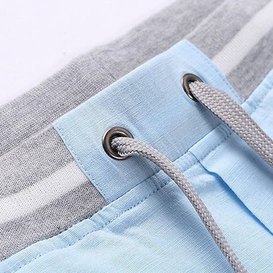 Lockere Leinen Baggy Hose Herren Sommer Baumwolle