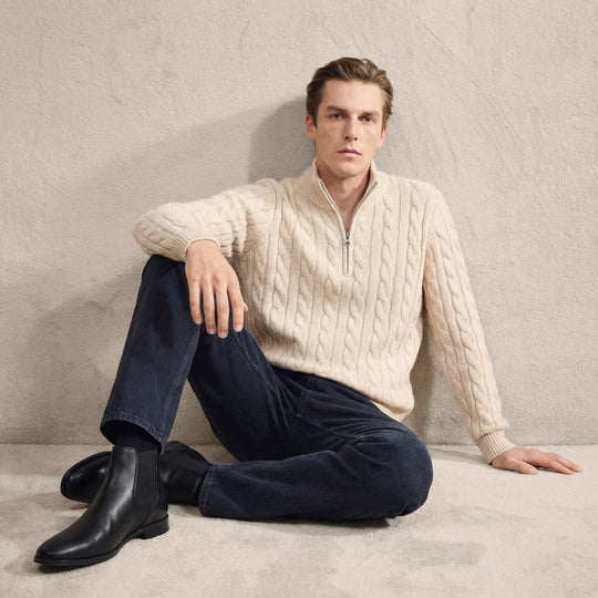 Leder Chelsea Boots Herren Stiefeletten Elegant