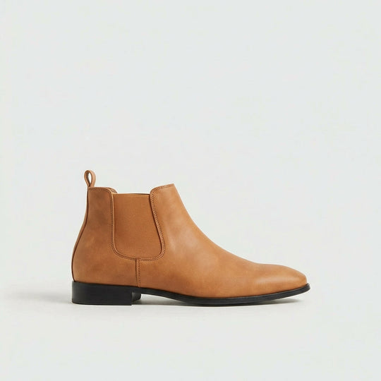 Leder Chelsea Boots Herren Stiefeletten Elegant