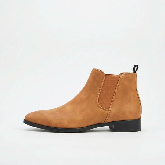 Leder Chelsea Boots Herren Stiefeletten Elegant