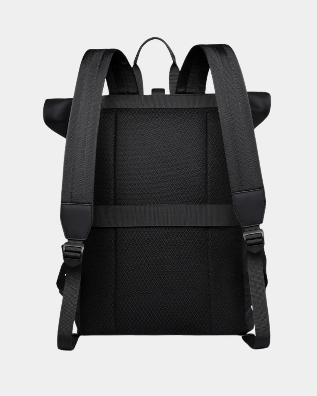 Wasserabweisender Rolltop Rucksack Herren Laptopfach