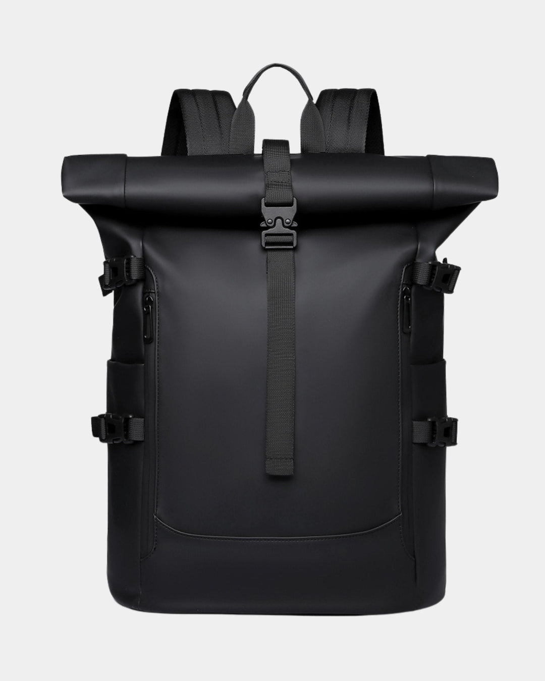 Wasserabweisender Rolltop Rucksack Herren Laptopfach