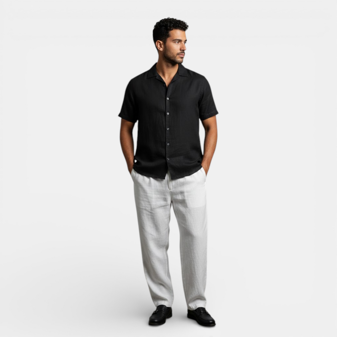Herren Kurzarm-Sommerhemd – Jennoir
