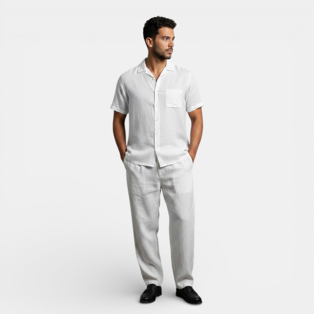 Herren Kurzarm-Sommerhemd – Jennoir