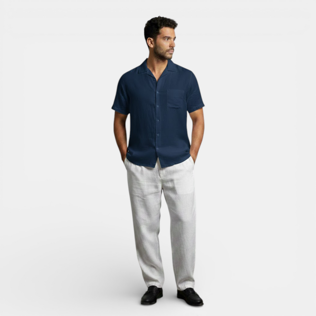 Herren Kurzarm-Sommerhemd – Jennoir